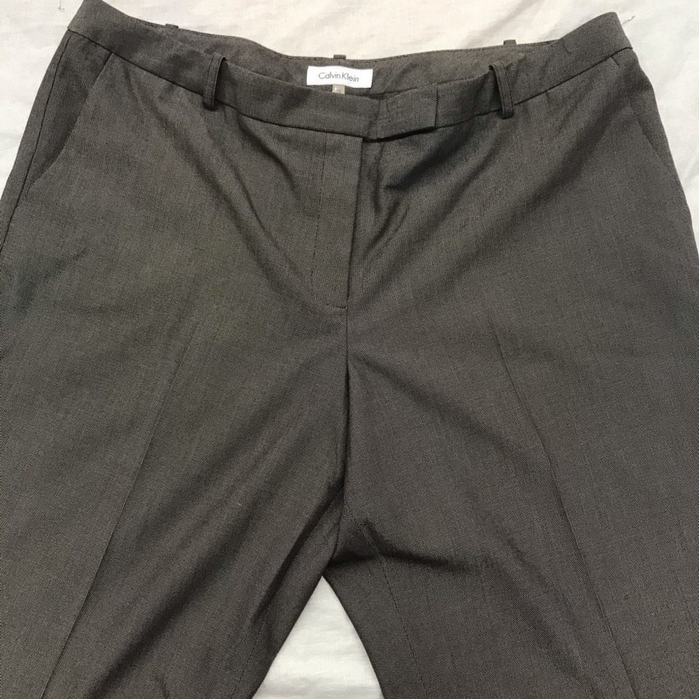 Calvin Klein Women Career Pants Straight 16 38x33